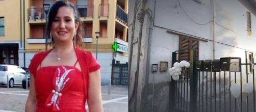 Alessia Pifferi y el domicilio donde encontró a la bebé muerta de inanición (Captura de vídeo ANSA)