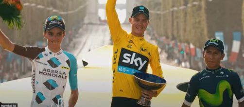 Chris Froome, quattro volte vincitore del Tour de France.