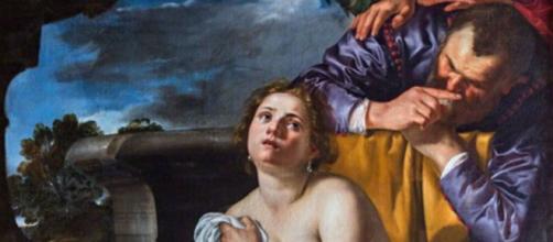 Artemisia Gentileschi’s 'Susannah and the Elders' (Image source: The Burghley House Collection)