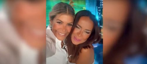 Ana Luque y Olga Moreno en el vídeo donde se muestran muy amigas y cómplices (Instagram @analuque_gomez)