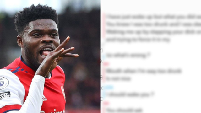 Thomas Partey accusé par une jeune femme de violences se*uelles (crédit Twitter)