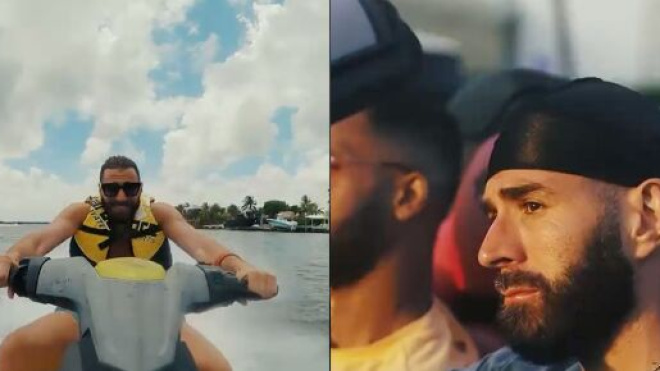 Karim Benzema fait parler de lui pour une vidéo publiée sur ses réseaux sociaux. (crédit Benzema Twitter)