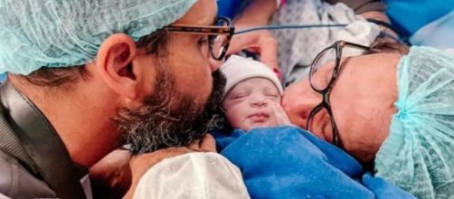 Juliano Cazarré pede orações para a filha que vai fazer segunda cirurgia (Imagem reprodução Blasting News)