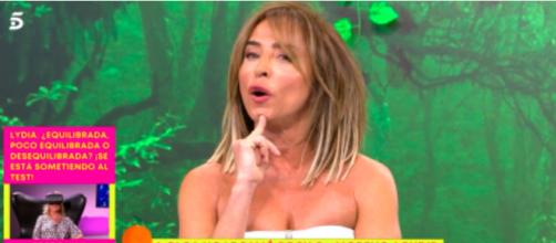 María Patiño ha criticado la ausencia de Olga Moreno en la gala final de 'Supervivientes 2022' (Captura de pantalla de Telecinco)