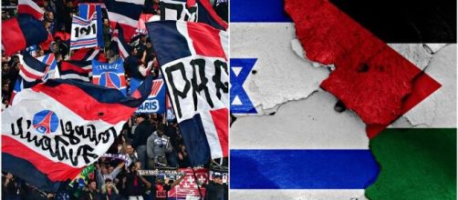 PSG : la banderole hostile à Israël des Ultras fait parler (captures YouTube)
