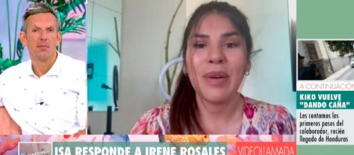 Isa Pantoja ha negado que haya alimentado rumores de infidelidades de Kiko Rivera (Captura de pantalla de Telecinco)