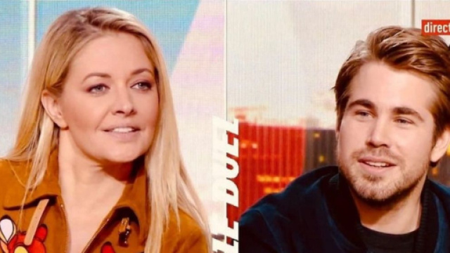 La r&eacute;v&eacute;lation intime de Giovanni Castaldi &agrave; Carine Galli en direct (captures YouTube)