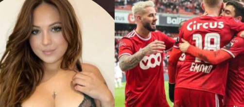 Certains footballeurs épinglées par une jeune Tok-Tokeuse sur ses réseaux sociaux... (crédit TikTok et Twitter)