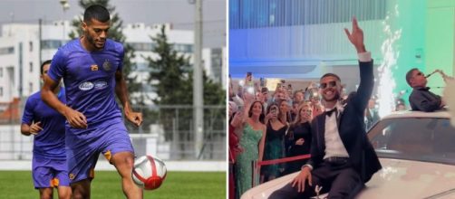 Le mariage 'malaisant' d'un joueur franco-tunisien fait le buzz (capture YouTube)