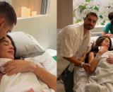 Violeta publicó emocionantes fotos después del nacimiento de su hija Gala (Instagram @violeta)