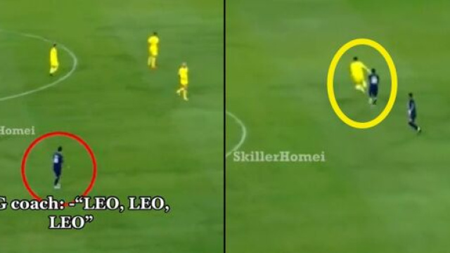 Leo Messi bien manag&eacute; par Christophe Galtier au PSG. (cr&eacute;dit Twitter)