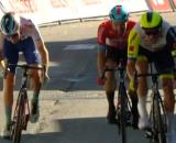 Ciclismo, la vittoria di Alexander Kristoff al Circuito Franco Belga.
