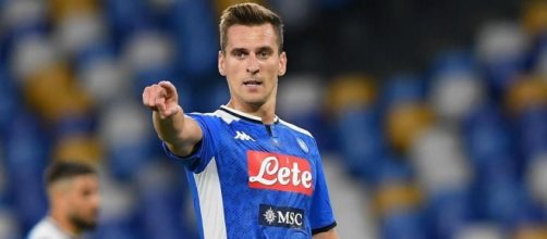 Arkadius Milik, giocatore ex Napoli.