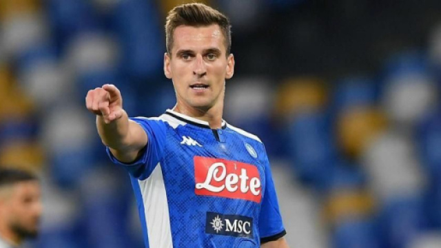 Arkadius Milik, giocatore ex Napoli.