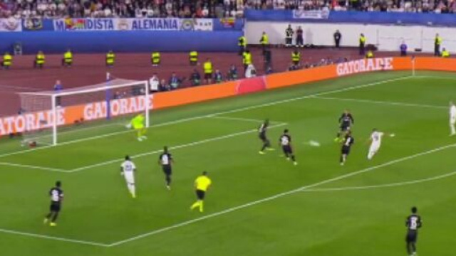 Karim Benzema enflamme Twitter avec son nouveau but en Supercoupe d'Europe (capture YouTube)