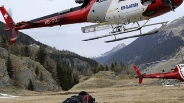 Alpi svizzere, Savièse: climber italiano caduto per 50 metri, è in gravi condizioni.