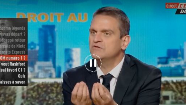 Grégory Schneider a allumé l'OM ces dernières heures sur le plateau de La Chaine L'Equipe. (crédit LCL)