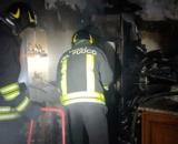 I vigili del fuoco sono intervenuti per spegnere due incendi a Varzo e a Beura-Cardezza.