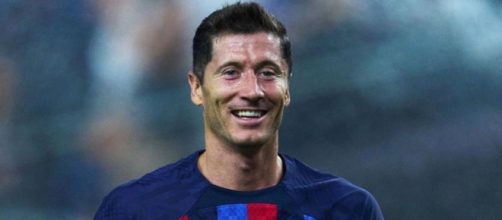 Lewandowski passou em branco pelo Barcelona (Reprodução/Instagram/@_rl9)