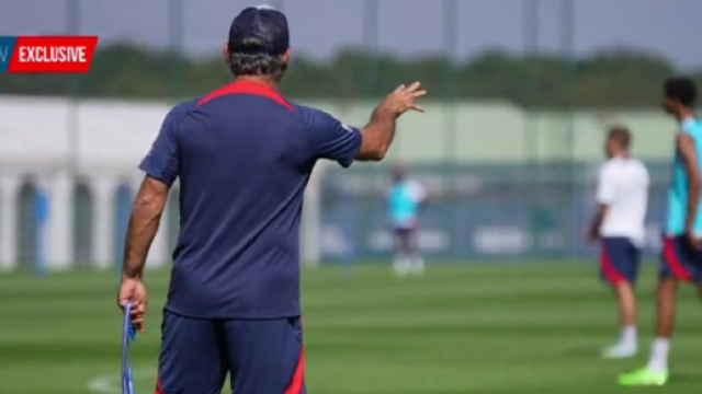 Christophe Galtier hausse le ton &agrave; l&rsquo;entrainement, la s&eacute;quence ravit les fans (capture YouTube)