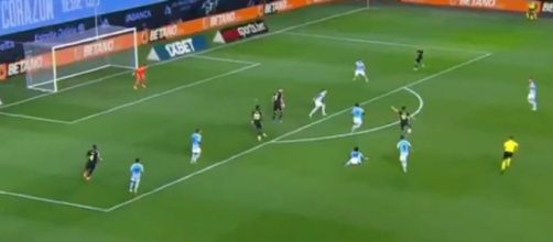 Le superbe but de Luka Modric contre le Celta Vigo affole Twitter (capture YouTube)