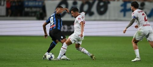 Atalanta-Milan finisce in parità, a Malinovsky risponde Bennacer. Foto di: acmilan.com