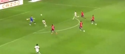 Lille - PSG : Le but de Kylian Mbappé en moins de 10 secondes (capture YouTube))