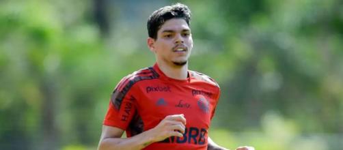 Flamengo tem interesse na contratação em definitivo do lateral Ayrton Lucas (Marcelo Cortes/Flamengo)