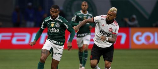 Palmeiras e Flamengo ficaram no empata em 1 a 1 no domingo (Cesar Greco/Palmeiras)