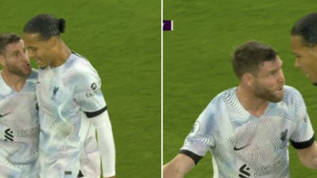 La colère de Milner contre Van Dijk sur le but de Sancho fait le buzz (capture YouTube)