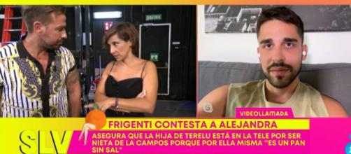 Miguel Frigenti sostuvo que Rafa Mora fue fichado en 'Sálvame' por la infidelidad de su novia (Captura de pantalla de Telecinco)