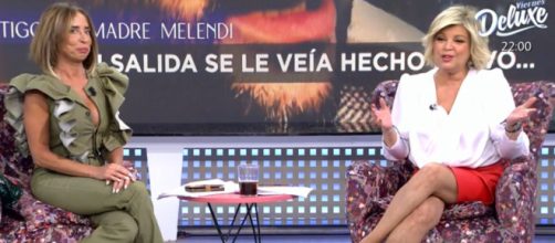 Terelu Campos y María Patiño compitieron por el protagonismo en los programas televisivos (Captura de pantalla de Telecinco)