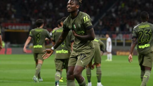 Rafael Leao ha sbloccato la partita segnando il primo gol stagionale - foto di: acmilan.com
