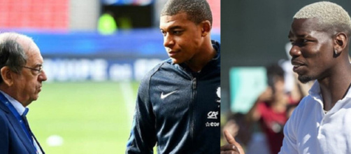 Noël Le Graët prend la défense de Paul Pogba, les fans de Kylian Mbappé scandalisés (captures YouTube)