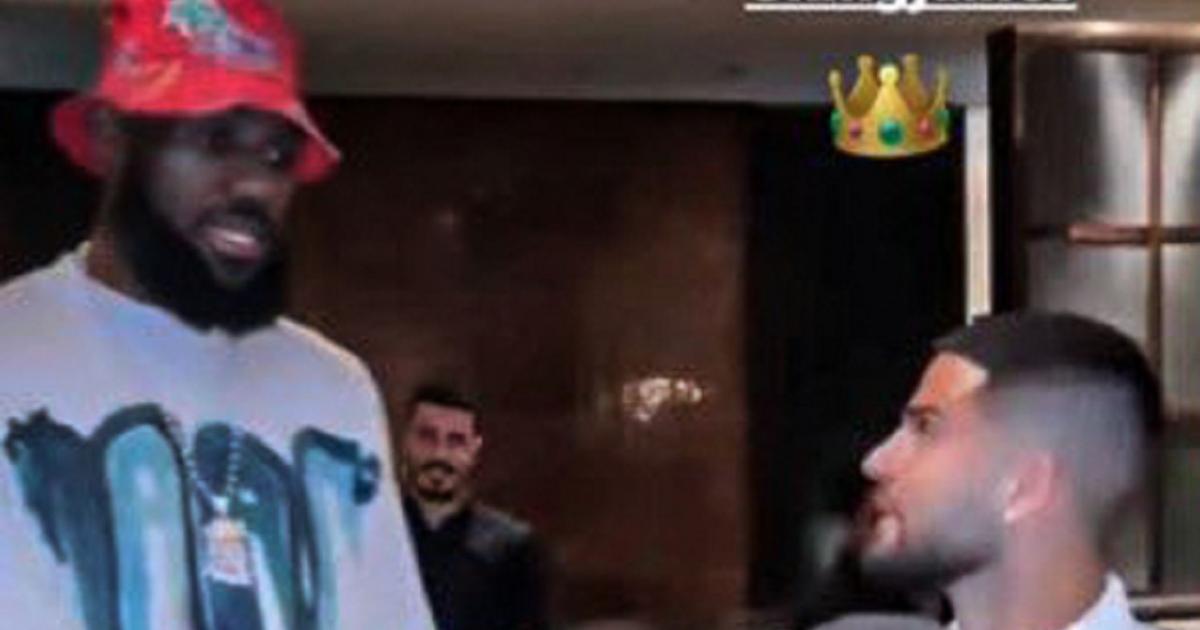 La dimensione “ridicola” delle mani di Insign contro LeBron James (Foto)