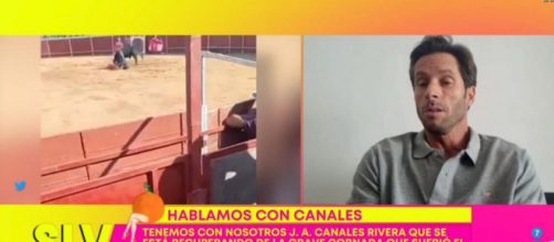 Canales Rivera hizo una conexión con 'Sálvame' (Captura de pantalla de Telecinco)