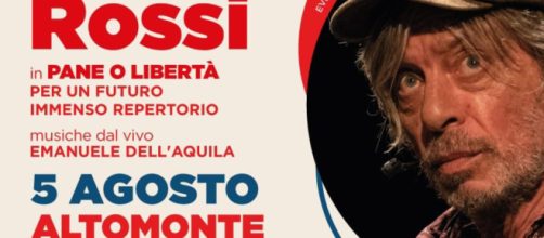 Altomonte, Festival Euromediterraneo: il 5 agosto l'esibizione di apertura di Paolo Rossi