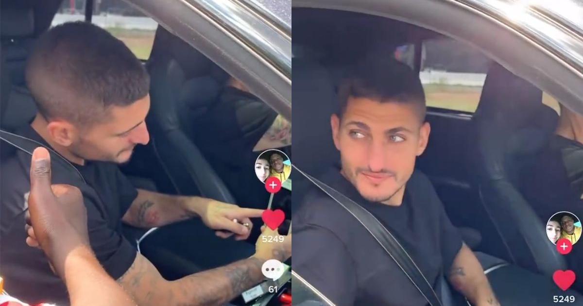 Sigaretta e accendino, Marco Verratti colto in flagrante dai tifosi del PSG (video)