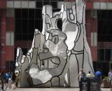 Jean Dubuffet's sculpture in the Chicago Loop (Image source: Ken Lund/Flickr)