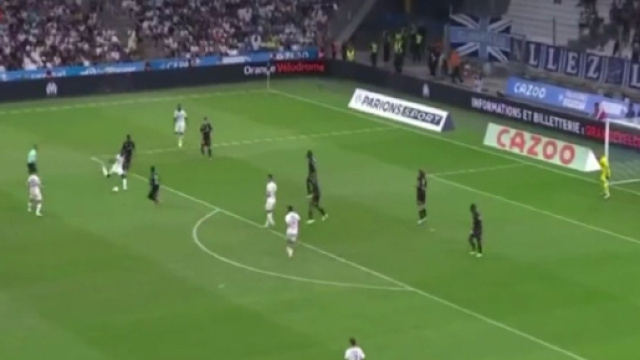 OM - Reims : le magnifique but de Nuno Tavares fait le buzz (capture YouTube)