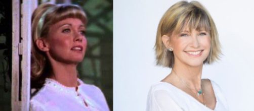 Olivia Newton-John interpretó a Sandy en 'Grease' (Collage/Captura de TV/Instagram)