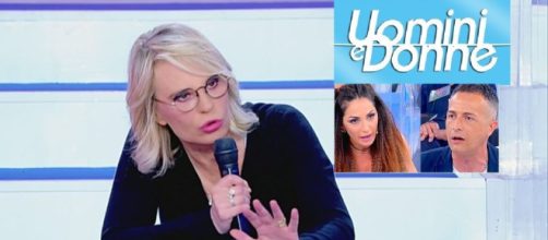 U&D 2° appuntamento, Maria De Filippi rimprovera Ida e Riccardo: 'Non fate i ragazzini'.