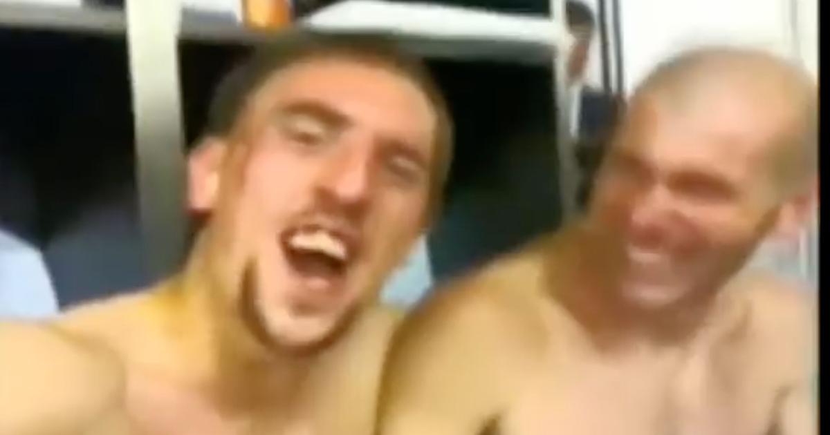 Il ‘leggendario’ e inedito video di Ribery in uno spogliatoio affollato