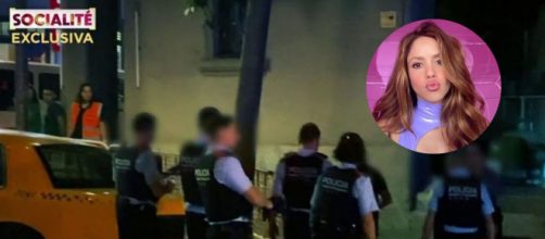 Los escándalos persiguen a Shakira, esta vez un periodista ha sido detenido en el rodaje de uno de sus videoclips - Collage captura Telecinco