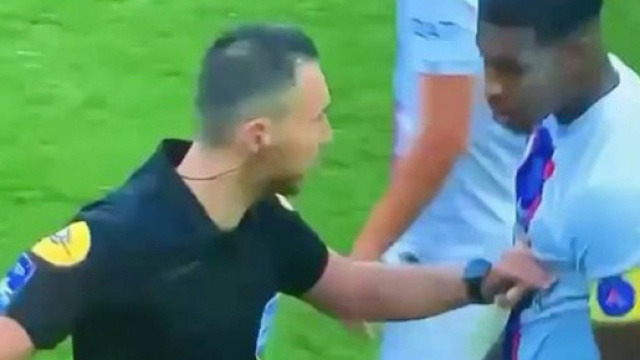 "Wesh, touche-moi pas frère", Kimpembe ne sera pas sanctionné (capture YouTube)