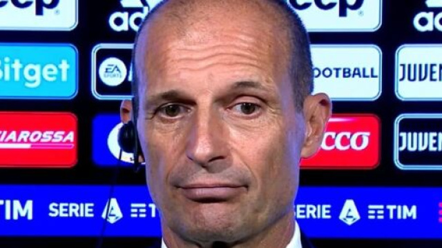 Massimiliano Allegri prima di Juventus-Benfica