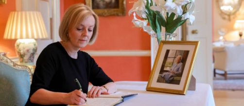 Dowming Street y el Ministerio de Asuntos Exteriores pidió que el funeral de Isabel II no fuera un ejercicio diplomático (Twitter, trussliz)