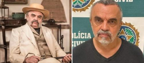 Aos 72 anos, José Dumont é preso suspeito de abuso e pedofilia (Fotomontagem/Reprodução/TV Globo/Dcav)