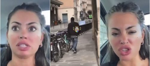 Choquée, Mélanie Da Cruz filme un fou qui la suit dans les rues de Paris et l'affiche sur son Snapchat.