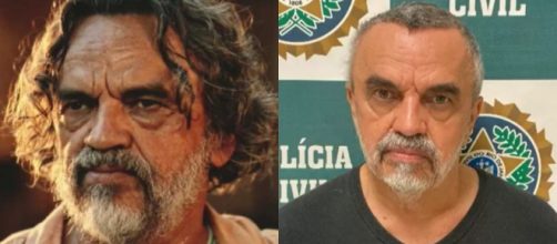 José Dumont é preso suspeito de pedofilia (Fotomontagem/Reprodução/TV Globo/DCAV)